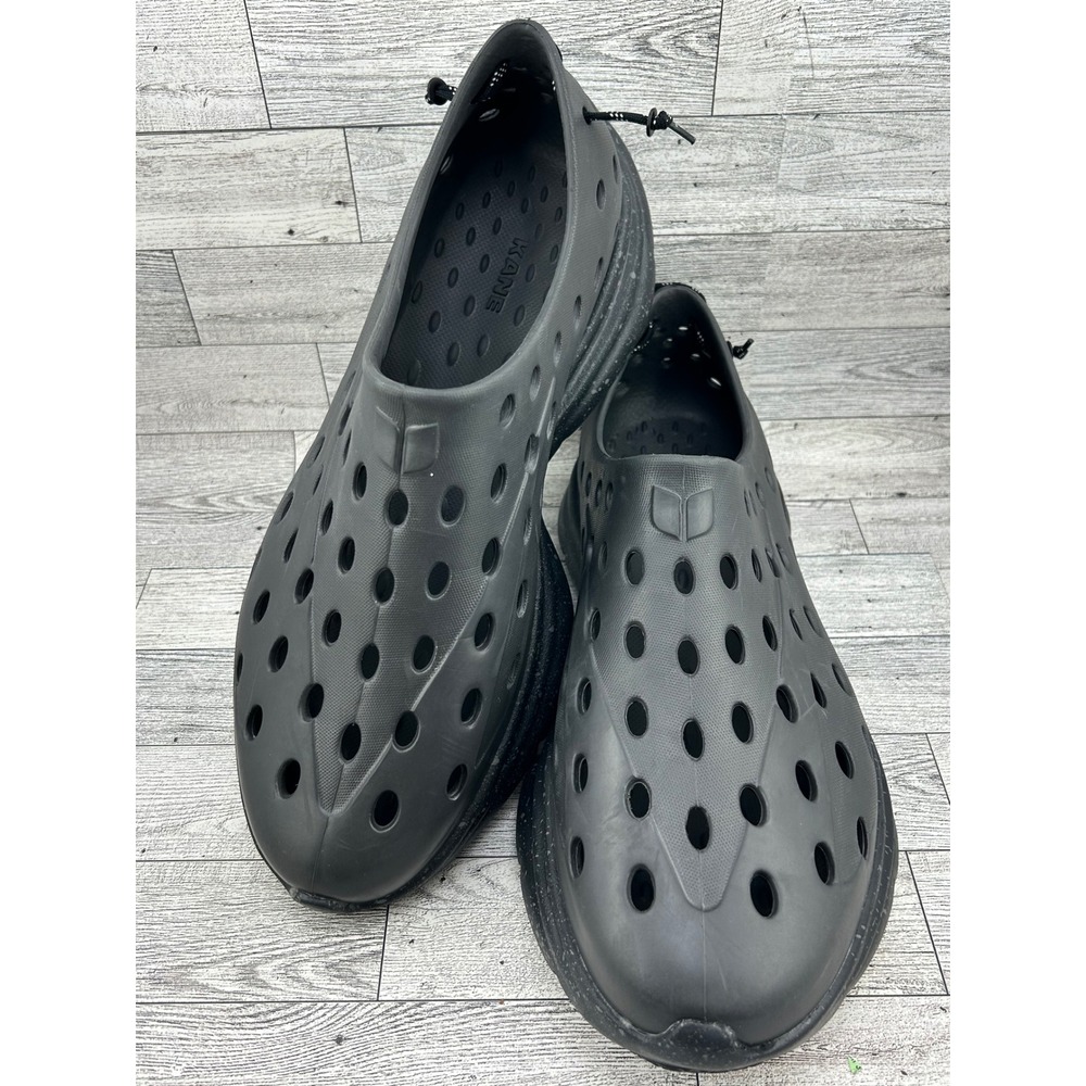 Kane Revive Active Recovery Shoes Carbon Black Men 15 Sustainable Slip On Clogs